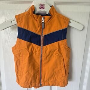 Hanna Anderson fleece lined toddler vest 18-24 months